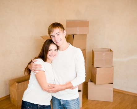 Packing and transporting office furniture during a West Ham relocation