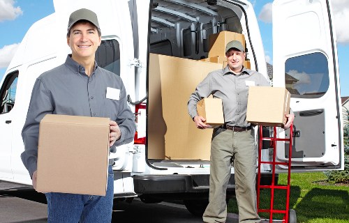 Man and van helping with access and parking challenges