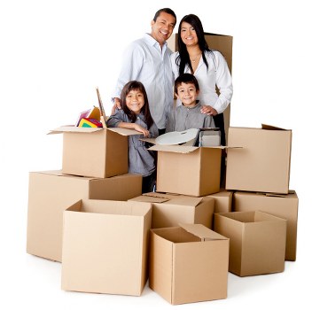 Loading furniture into a moving van for a West Ham customer